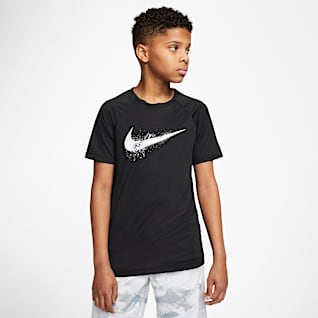 grey nike gym top