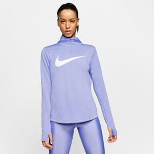 nike purple running top