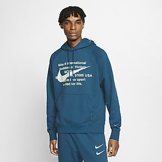 nike sb light blue hoodie