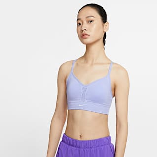 nike lilac sports bra
