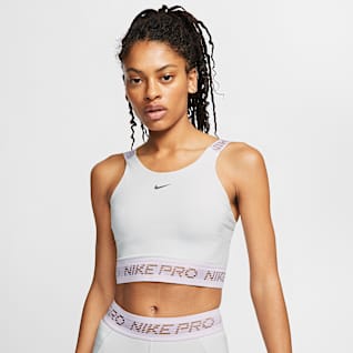 nike pro shorts and crop top set