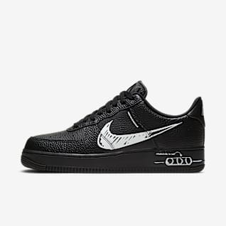 Schwarz Air Force 1 Schuhe Nike De