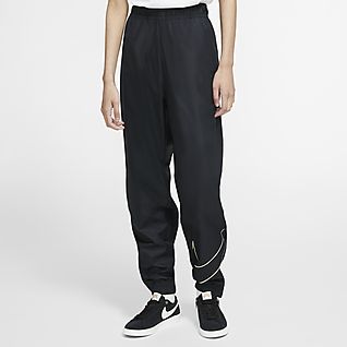 nike twill cuffed track pants