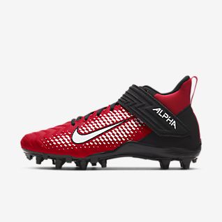 all red cleats football