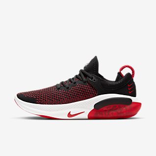 nike red running shoes