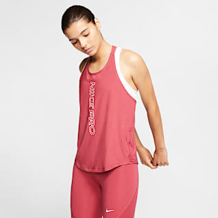 nike pro fitted tank