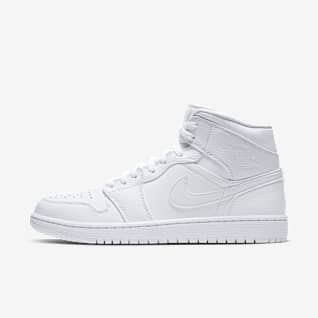 Nike air jordan 1 mid weiss Clearance