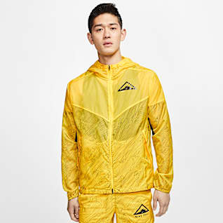 nike yellow jacket mens