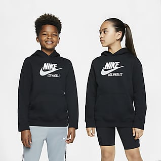 Nike Sportswear Club Fleece Los Angeles Big Kids' Pullover Hoodie