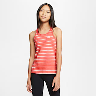 nike red sleeveless shirt