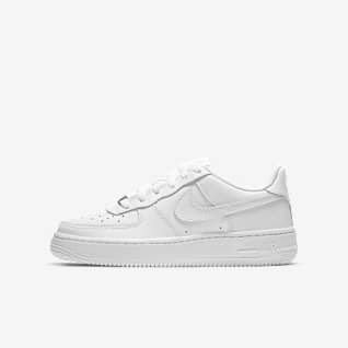 nike air force kids white