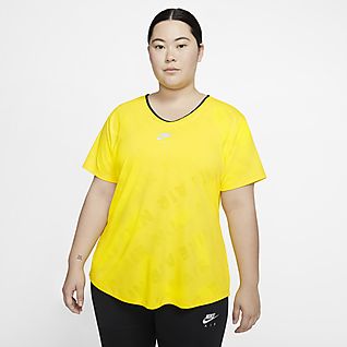 camiseta nike amarilla mujer