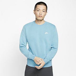 nike foundation crew sweatshirt navy