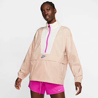 Pullover windbreaker womens 2025