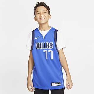 Mavericks Icon Edition Koszulka dla dużych dzieci Nike NBA Swingman