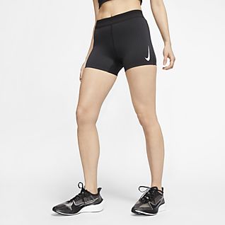 nike dri fit running shorts women's