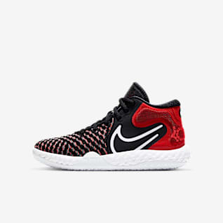 red white and black nike high tops