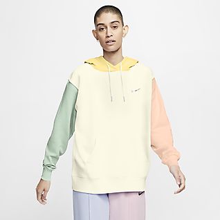 sudadera nike blanca sin capucha