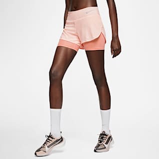 pantaloncini nike donna bianche