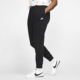 Nike Sportswear Essential Γυναικείο φλις παντελόνι (μεγάλα μεγέθη)