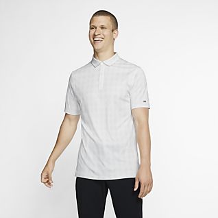 nike collarless polo