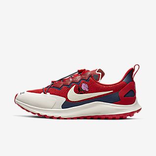 nike full red shoes