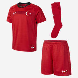2018 Turkey Stadium Home Tenue de football pour Jeune enfant