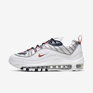 nike air max 98 weiß rot