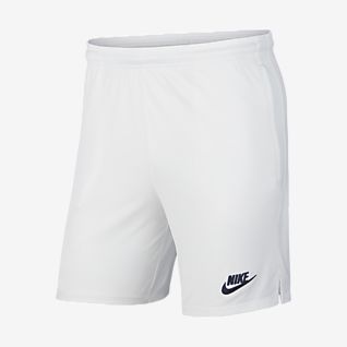 Hombre Blanco Shorts. Nike CL