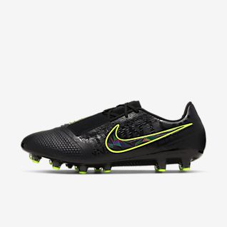 plain black nike football boots