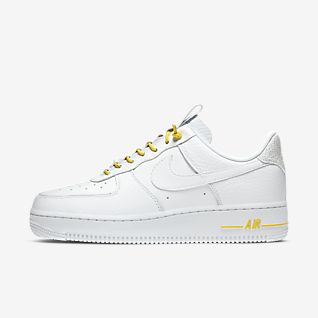 air force ones yellow check