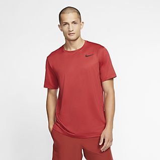 purple and red nike shirt