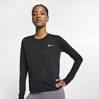 nike running t shirt women's