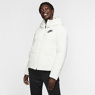 ladies nike puffer coat