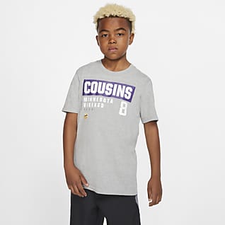 NFL Minnesota Vikings (Kirk Cousins) Big Kids' (Boys') T-Shirt