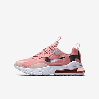basket nike fille air max blanche