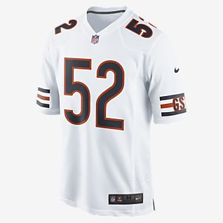 men's chicago bears khalil mack nike navy throwback game jersey