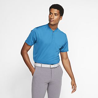 nike golf no collar