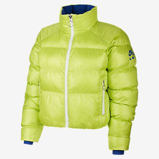 neon green nike jacket