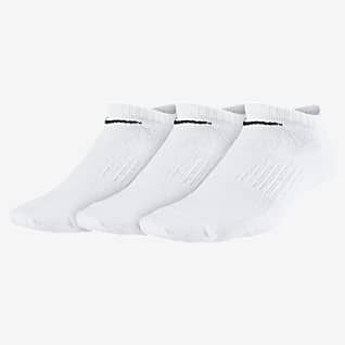 Nike Everyday Calcetines ligeros invisibles para niño (talla grande) (3 pares)