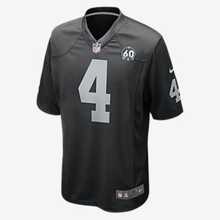 what color is the raiders home jersey