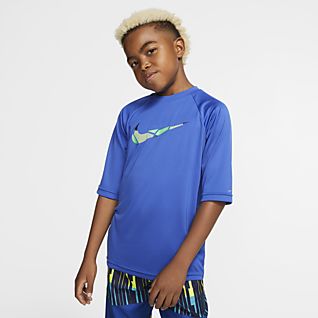 nike boys swim shirt