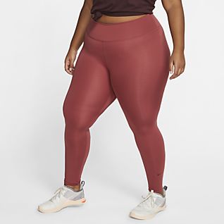 red nike yoga pants