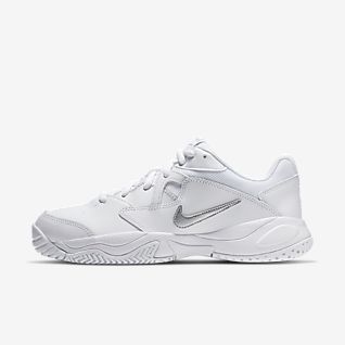 womens nike white tennis shoes