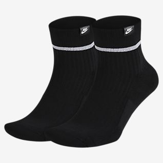 Womens Black Ankle Socks. Nike.com
