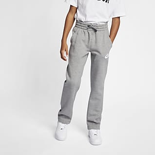 Nike Sportswear Club Fleece Big Kids' (Boys') Open-Hem Pants