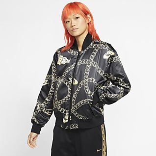 Women S Black Puffer Jackets Nike Com