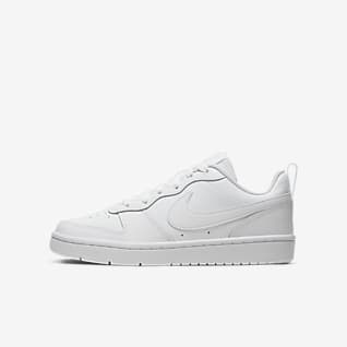 Nike shoes girls white Clearance