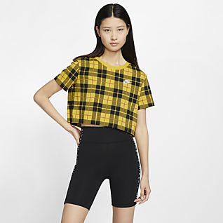 checkered nike shirt