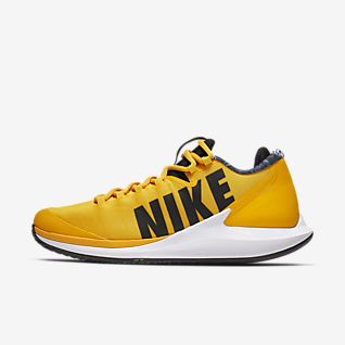 nike tennis shoes yellow